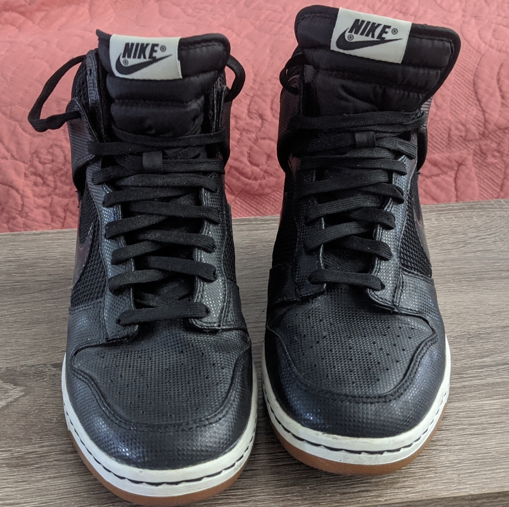 Nike Dunk Sky Hi Wedge Gum Soles - Women's 10